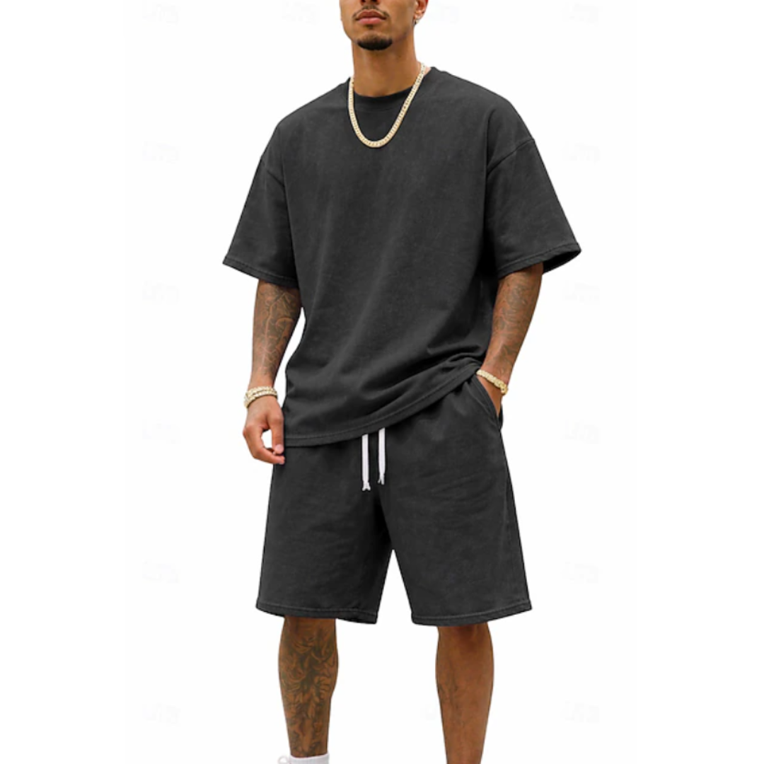 Ryan | Tracksuit Shorts & T-Shirt Set