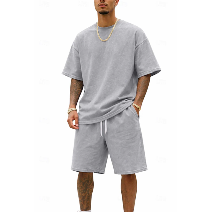 Ryan | Tracksuit Shorts & T-Shirt Set