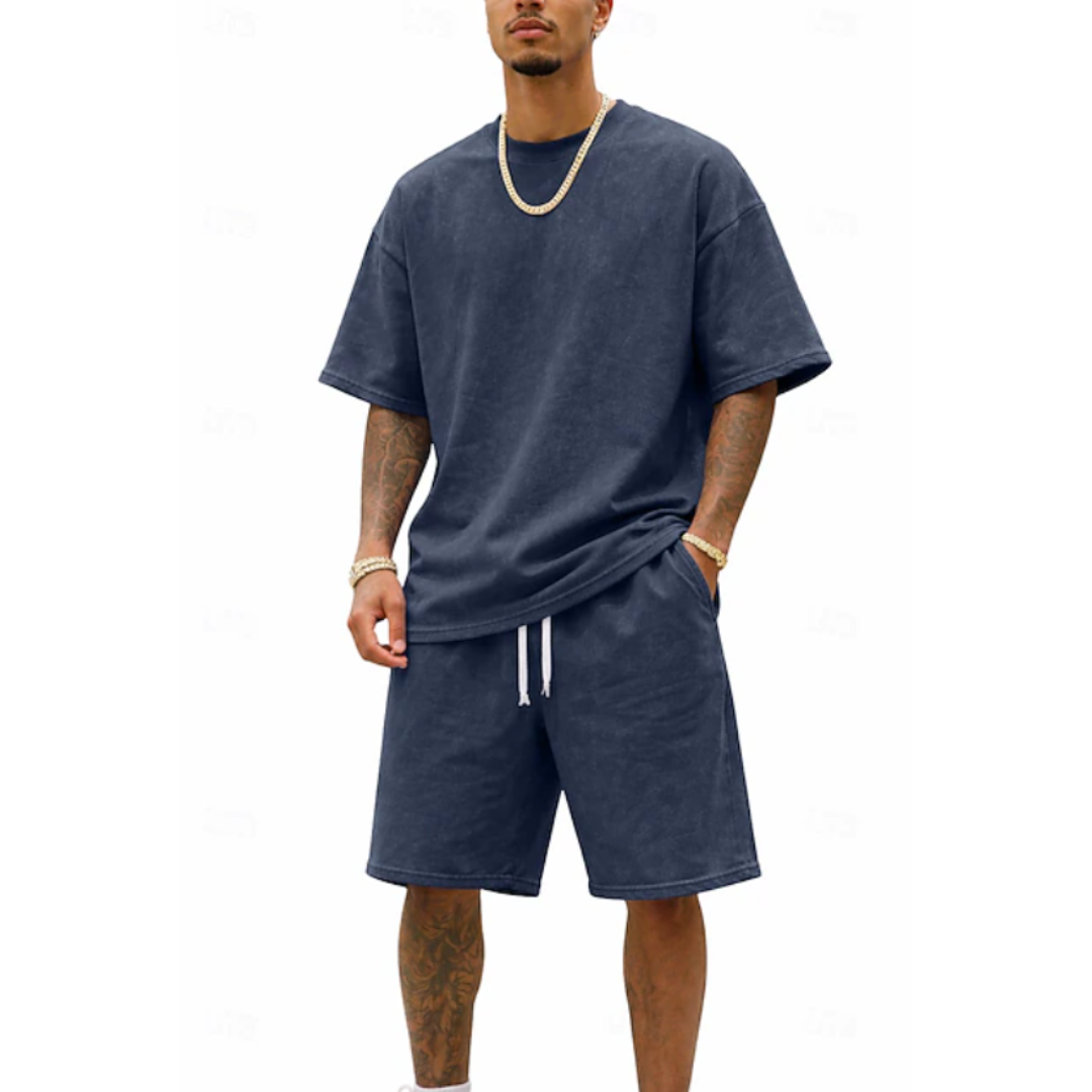 Ryan | Tracksuit Shorts & T-Shirt Set