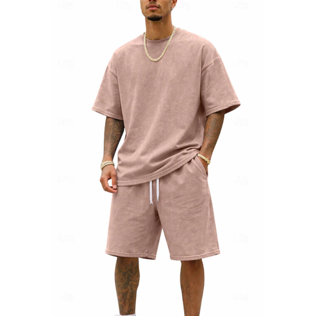 Ryan | Tracksuit Shorts & T-Shirt Set