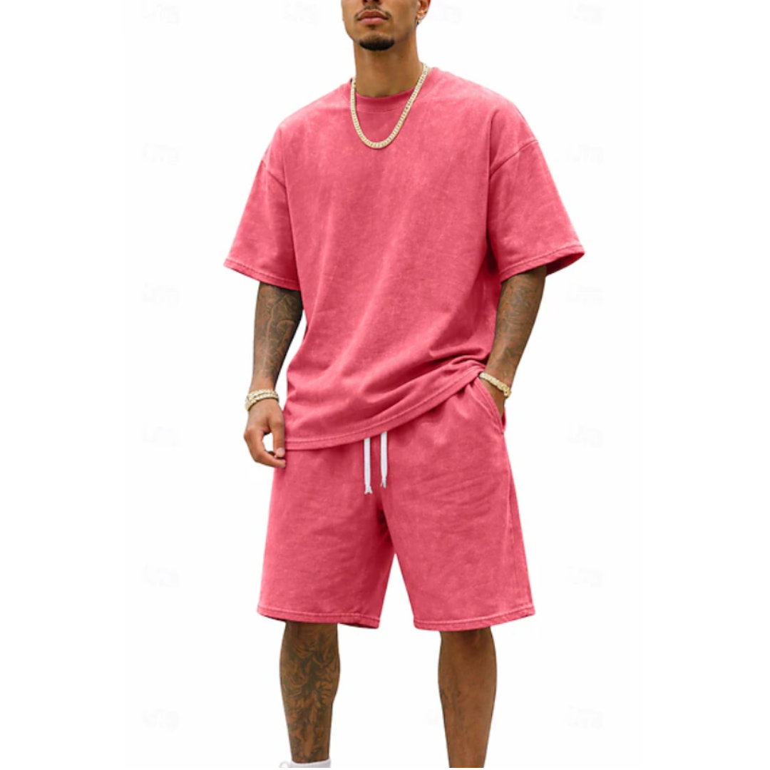 Ryan | Tracksuit Shorts & T-Shirt Set