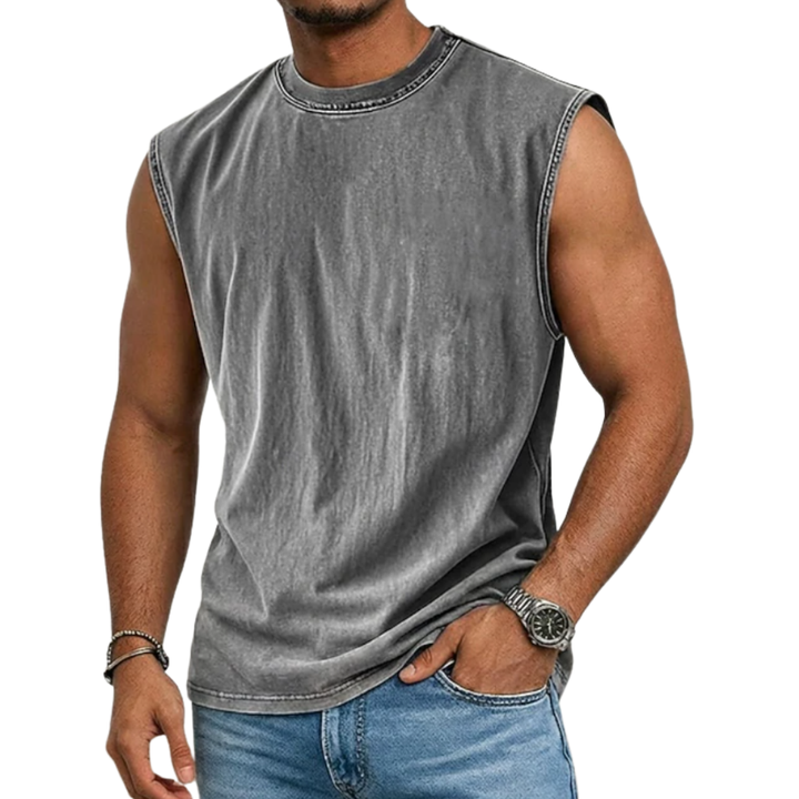 Bert | Vintage Wash Sleeveless Tank