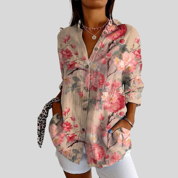 L’Arte Fiorita | Artistic Floral Statement Shirt