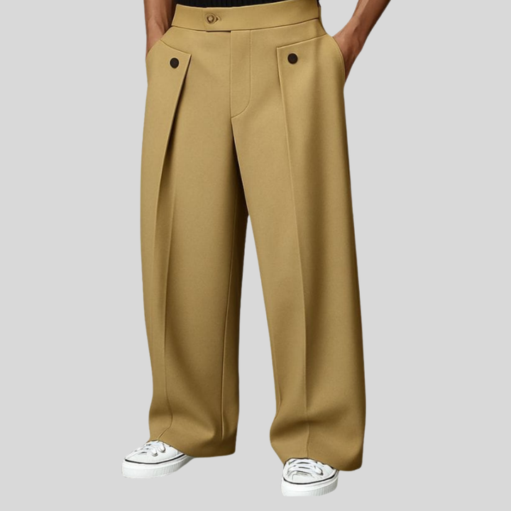 Christian | Wide-Leg Tailored Pants