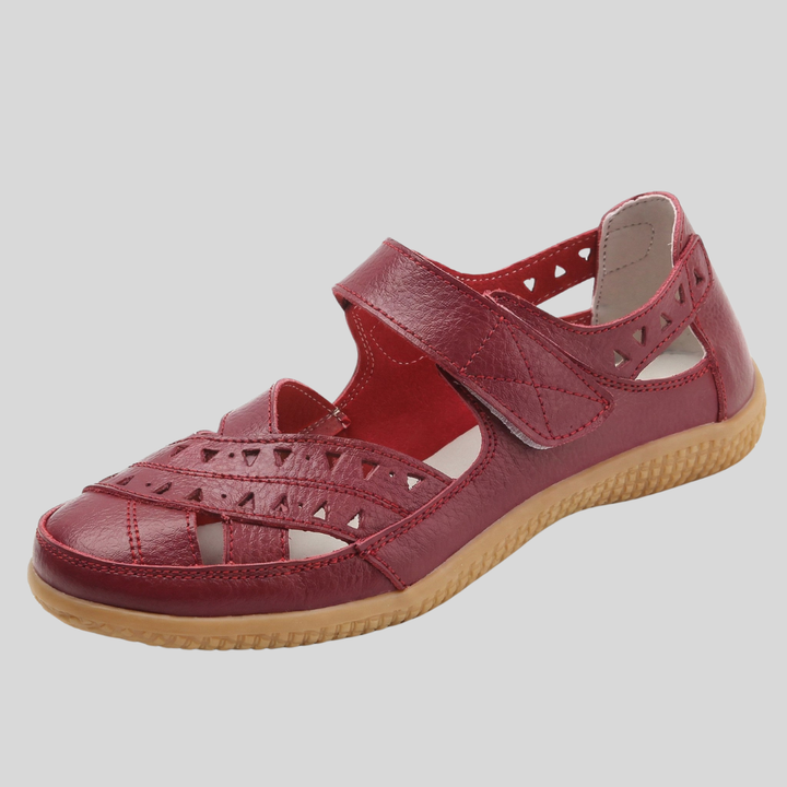 Leila | Orthopedic Leather Walking Sandals