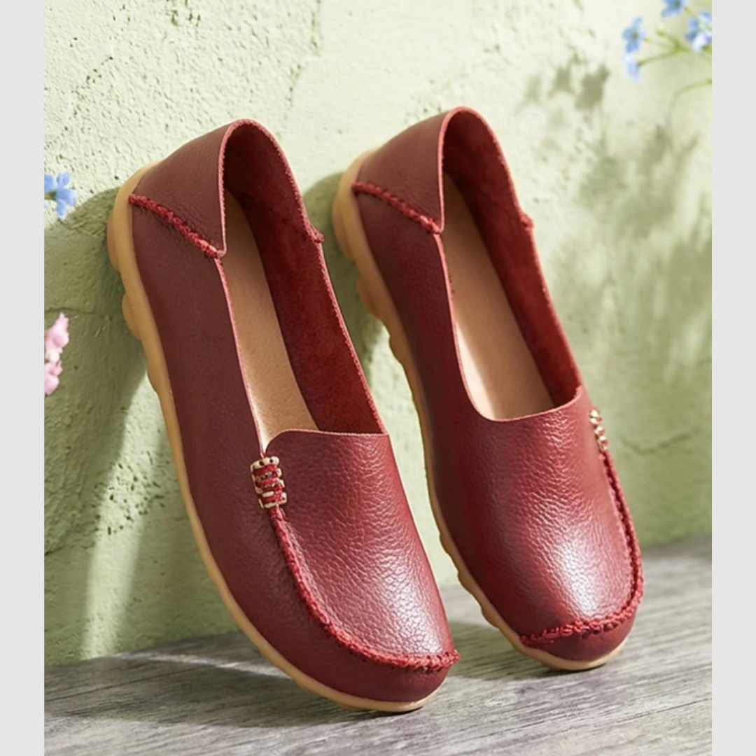 Michie | Orthopedic Leather Comfort Loafers