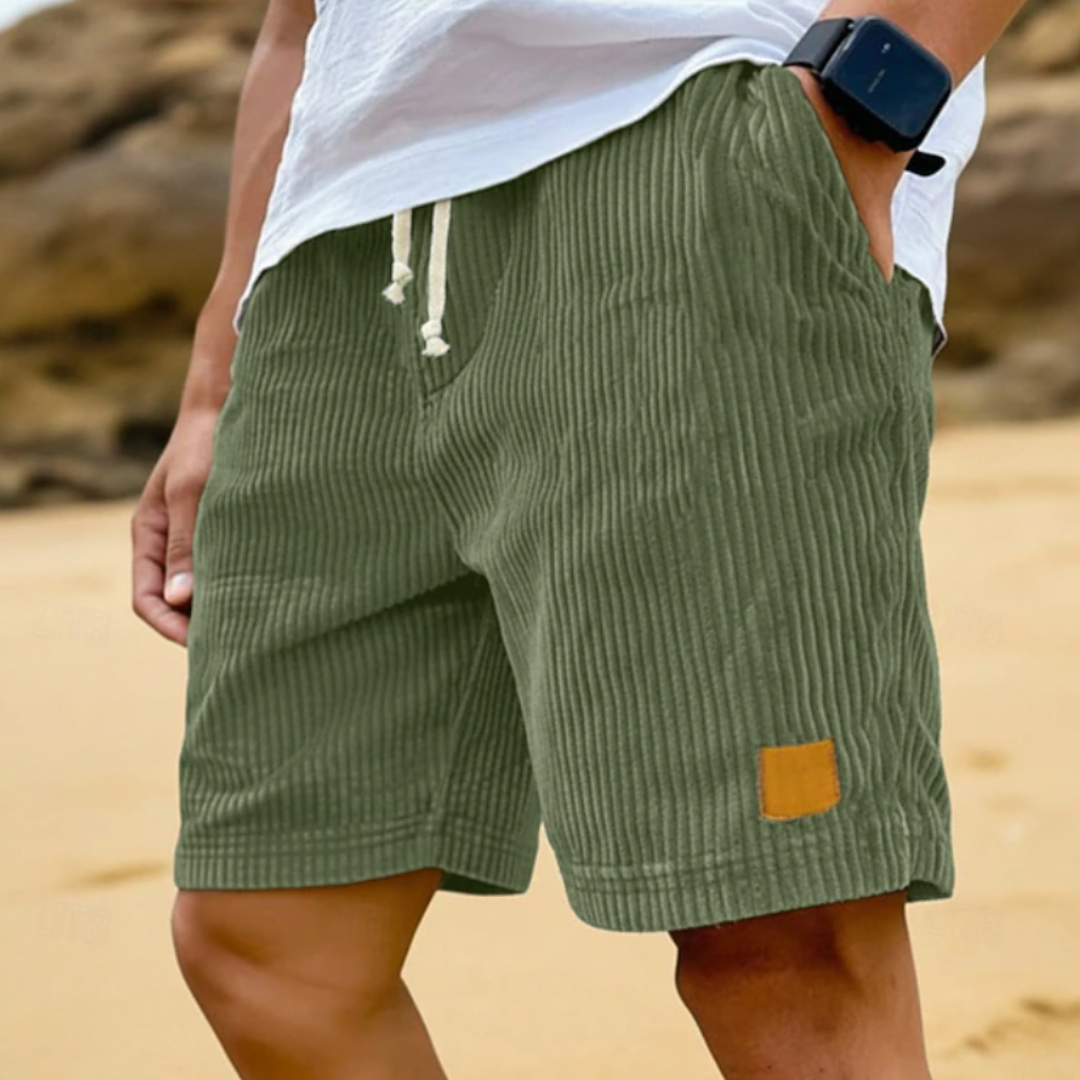 Luke | Corduroy Summer Shorts