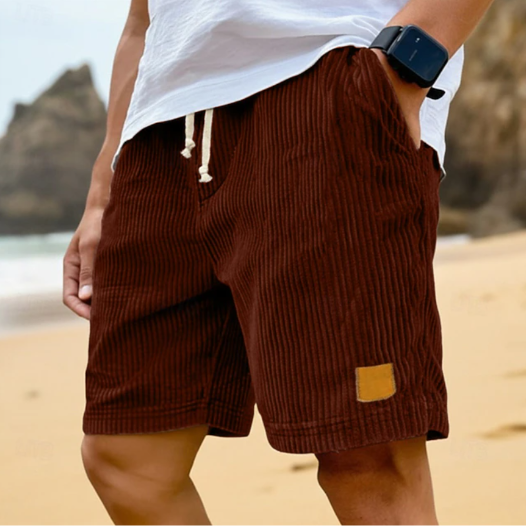 Luke | Corduroy Summer Shorts