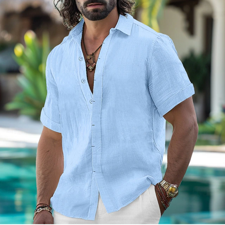 Jack | Linen Summer Button-Down Shirt