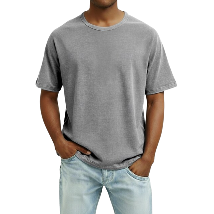 Jerome | Washed Crew Neck T-Shirt