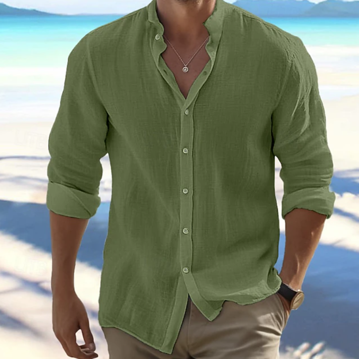 Cole | Beachwear Button-Up Shirt