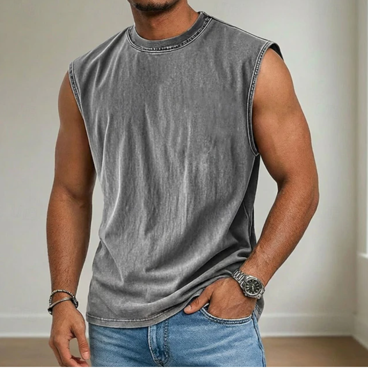Bert | Vintage Wash Sleeveless Tank