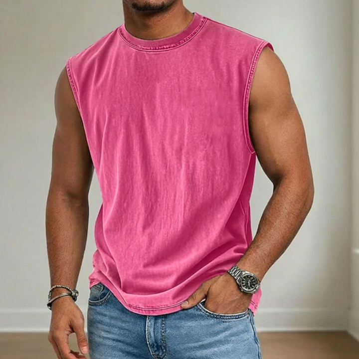 Bert | Vintage Wash Sleeveless Tank