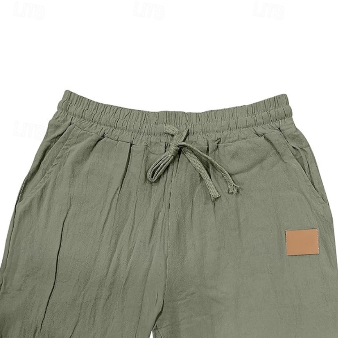 Adrian | Linen Summer Trousers