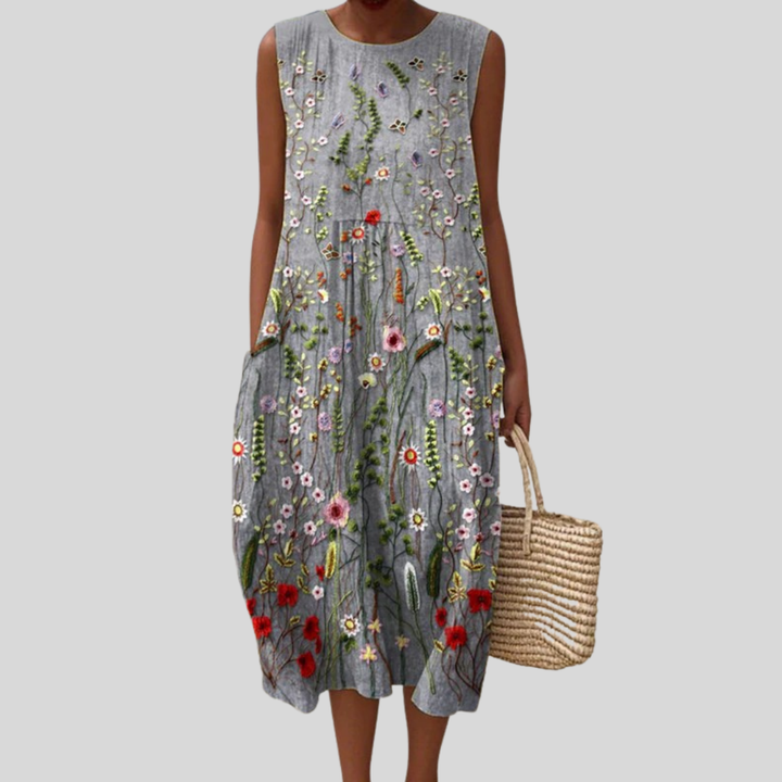 Cara | Wildflower Midi Dress