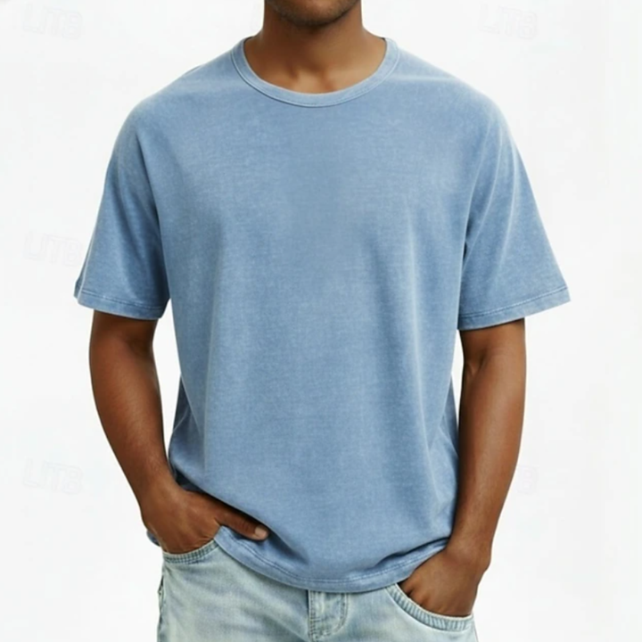 Jerome | Washed Crew Neck T-Shirt