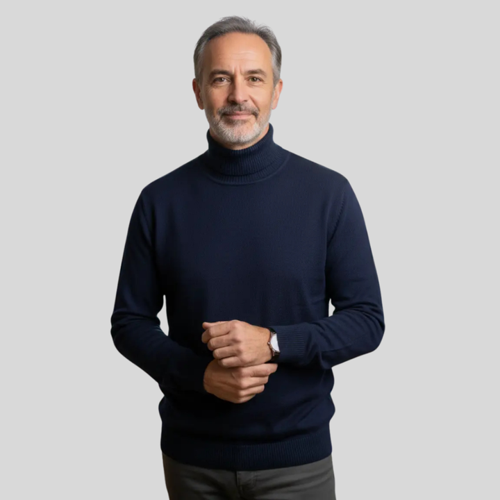 Jherimie | Men’s Roll-Neck Long Sleeve Sweater