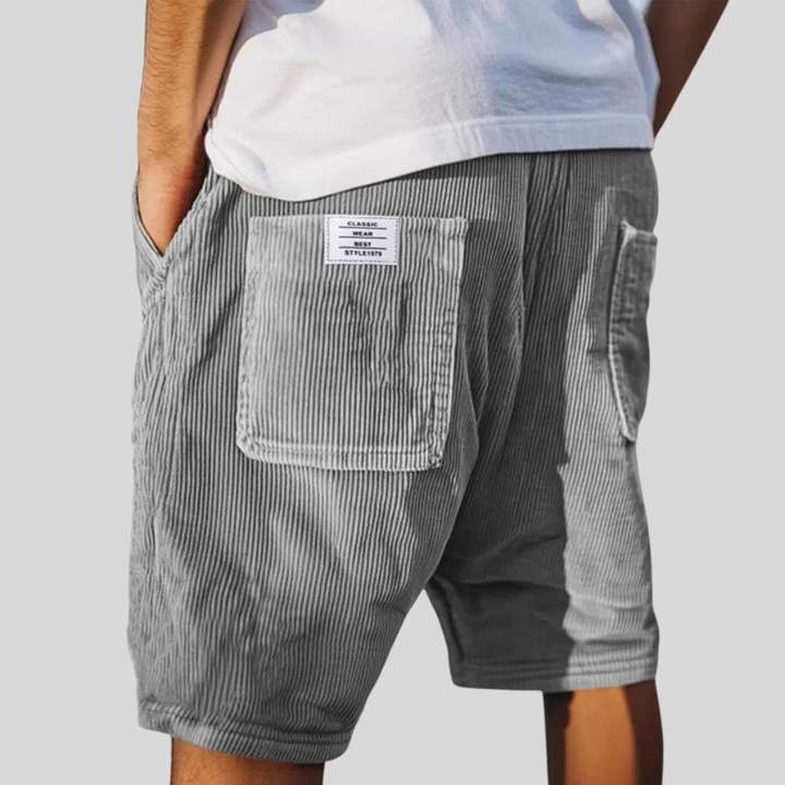 Owen | Textured Casual Shorts