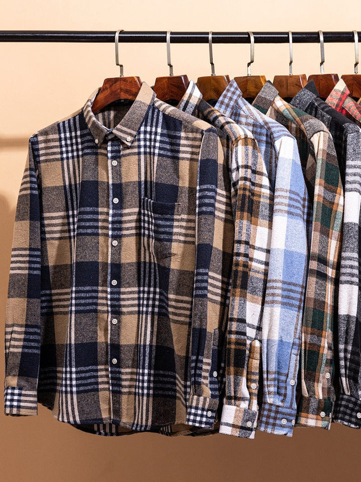 Hendric | Casual Plaid Shirt with Soft Lining