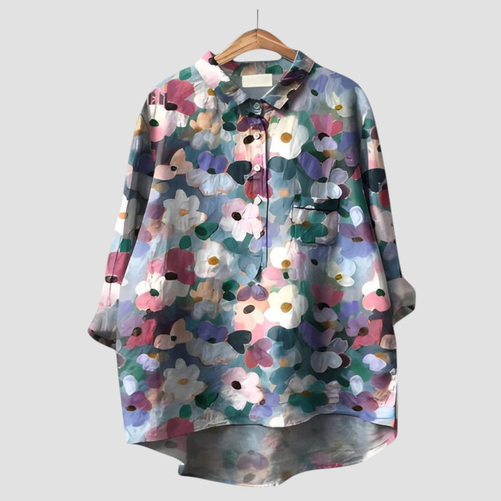 Giselle | Elegant Floral Blouse