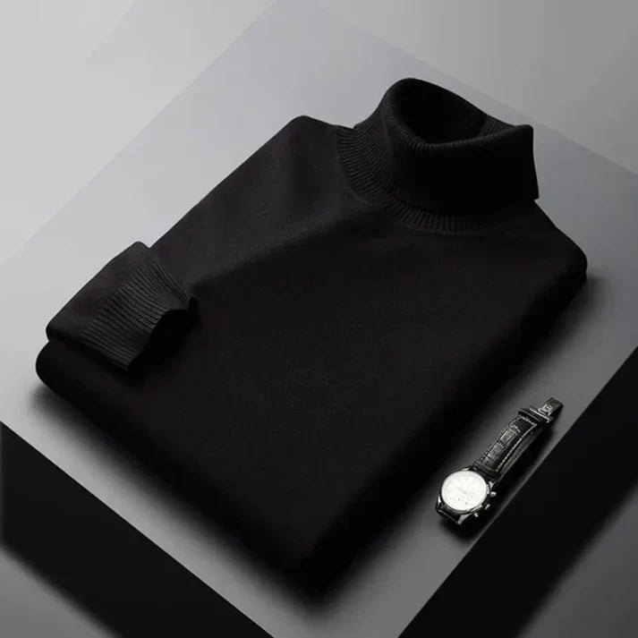 Jherimie | Men’s Roll-Neck Long Sleeve Sweater