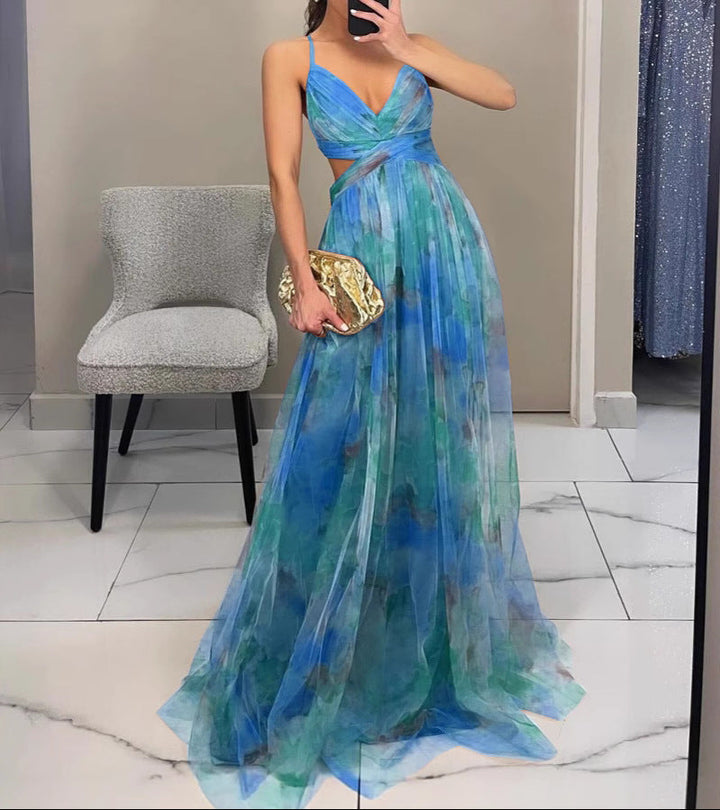 Viela | Floral Maxi Dress
