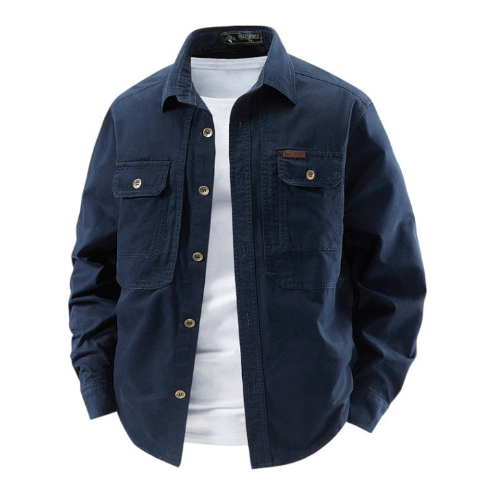 Ainar | Breathable Long Sleeve Button-Up Shirt