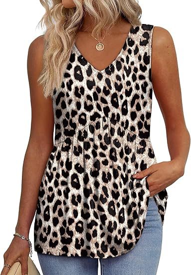 Elenor | Flowy Sleeveless Tank Top