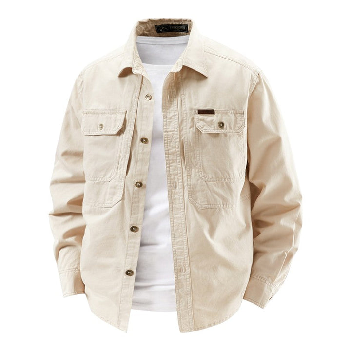Ainar | Breathable Long Sleeve Button-Up Shirt