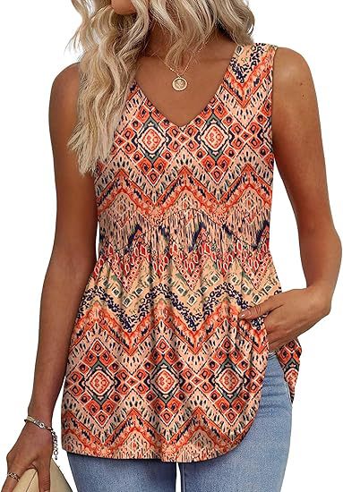 Elenor | Flowy Sleeveless Tank Top