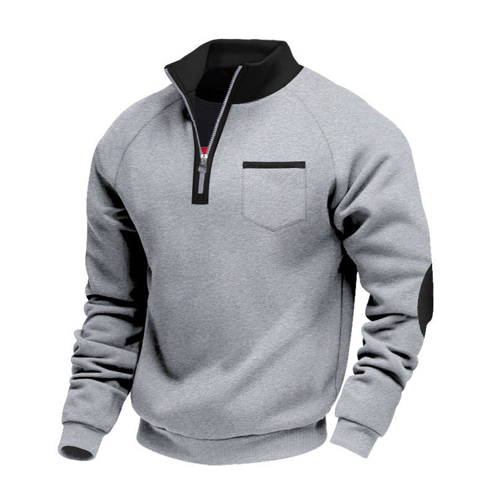 Trond | Zip-Up Sweatshirt with Quarter Collar