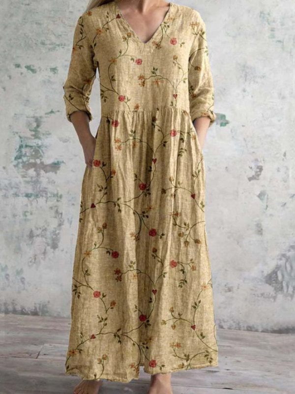 Elaria | Floral Maxi Dress