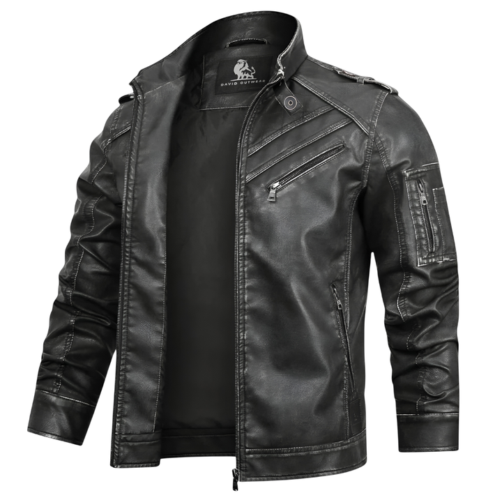 Nicolas™ | Engine Leather Jacket