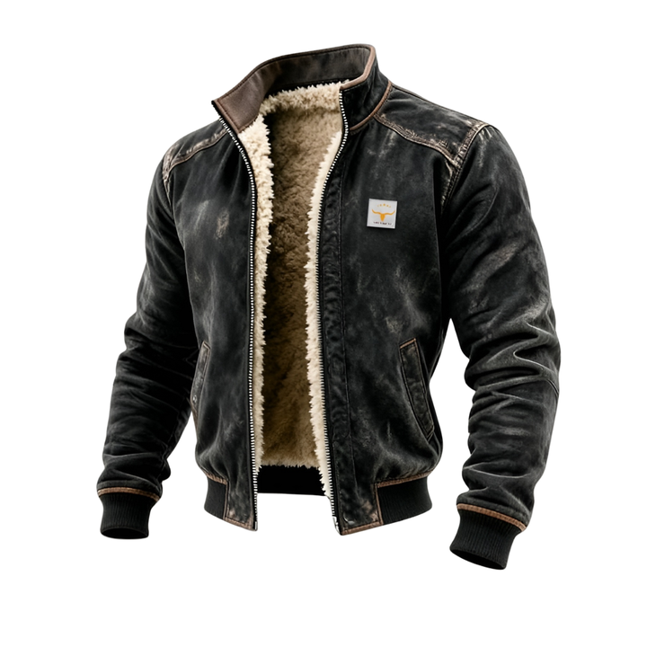 LEVANTAVERSAILLES | THERMAL LEATHER JACKET