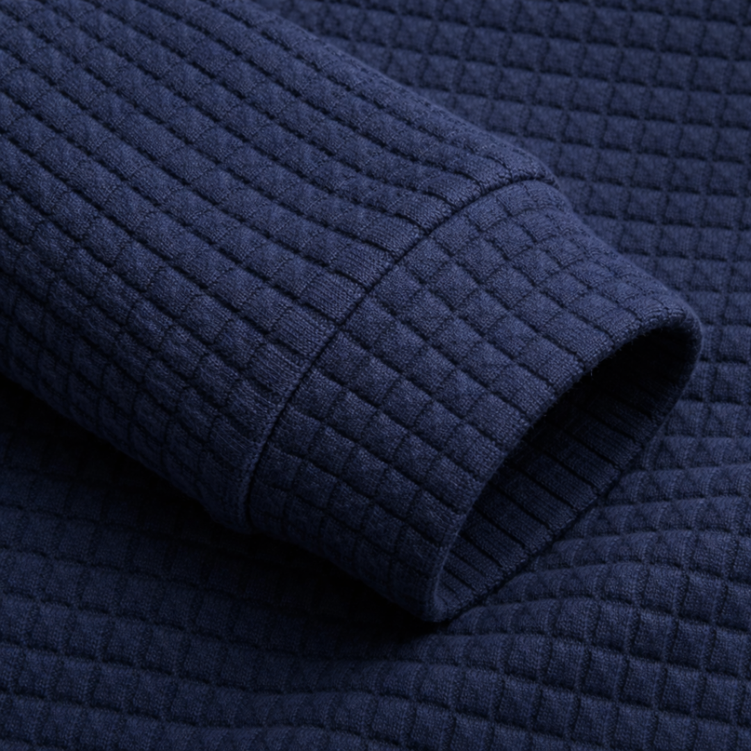 Owen | Waffle Polo Shirt