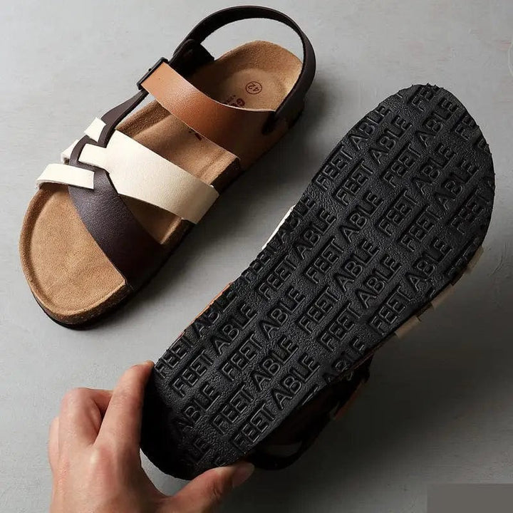 Serenity | Orthopedic Leather Sandals