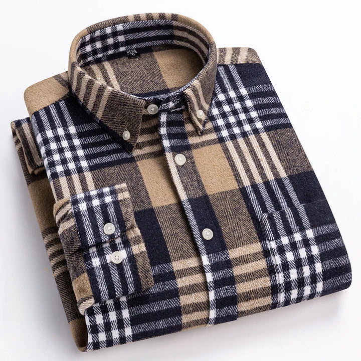 Hendric | Casual Plaid Shirt with Soft Lining