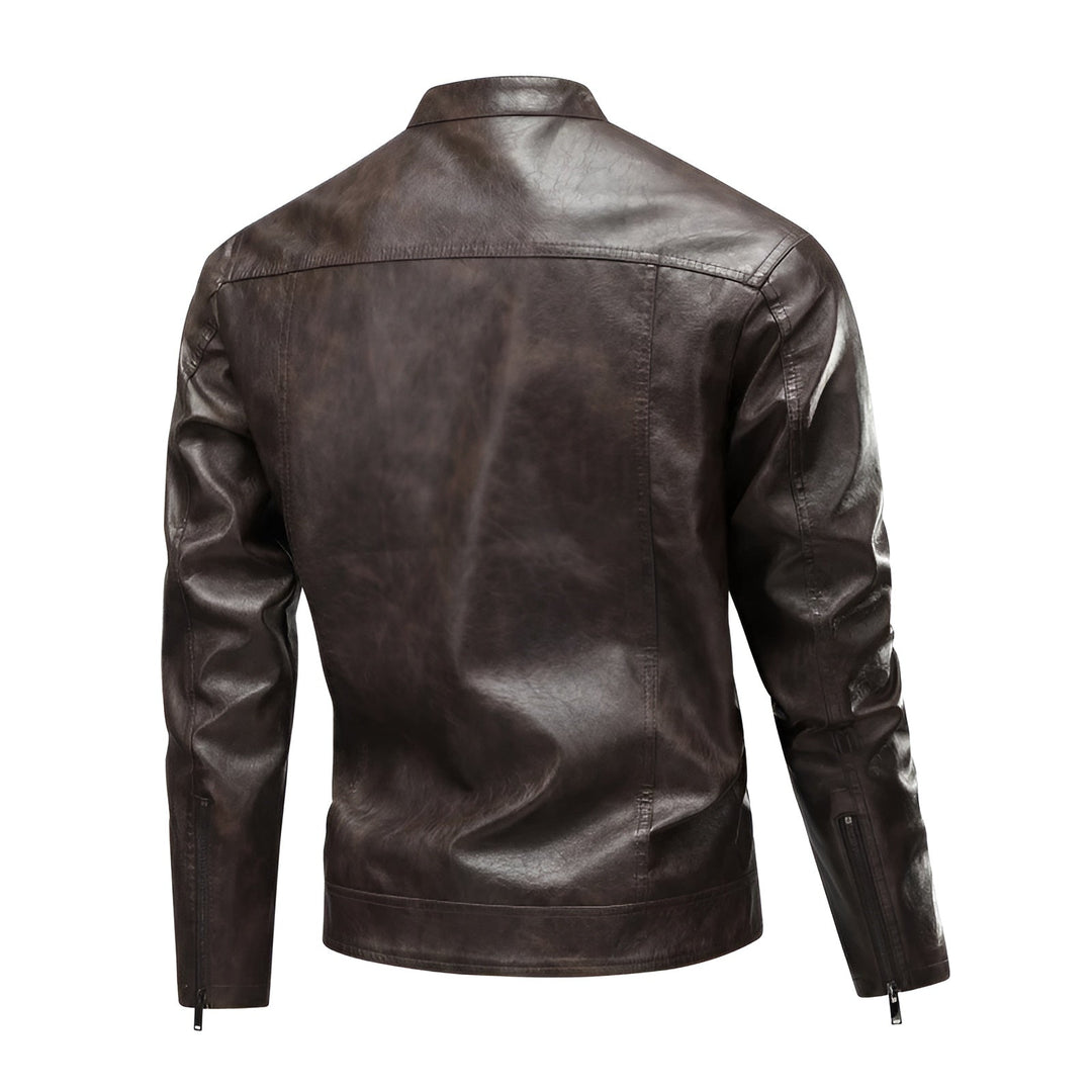 Ethan™ | American Pilot Style Leather Jacket
