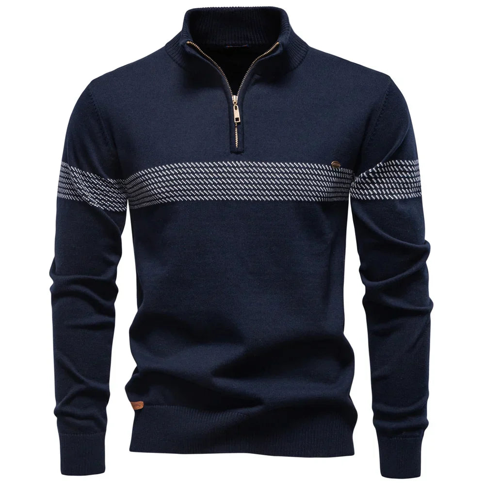 James | Classic Half-Zip Knit Pullover