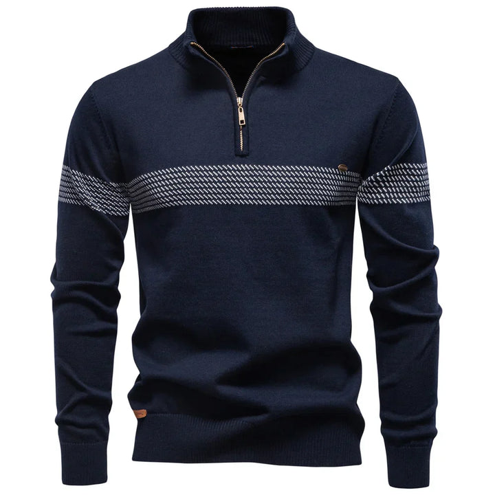 James | Classic Half-Zip Knit Pullover