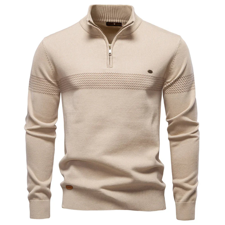 James | Classic Half-Zip Knit Pullover