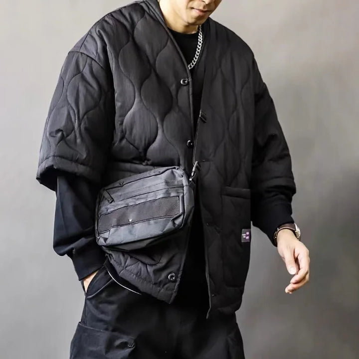 TaoistWisdom™ Robe Style Cotton Padded Vest