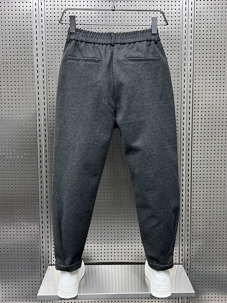 Marcello | Elegant Mélange Trousers