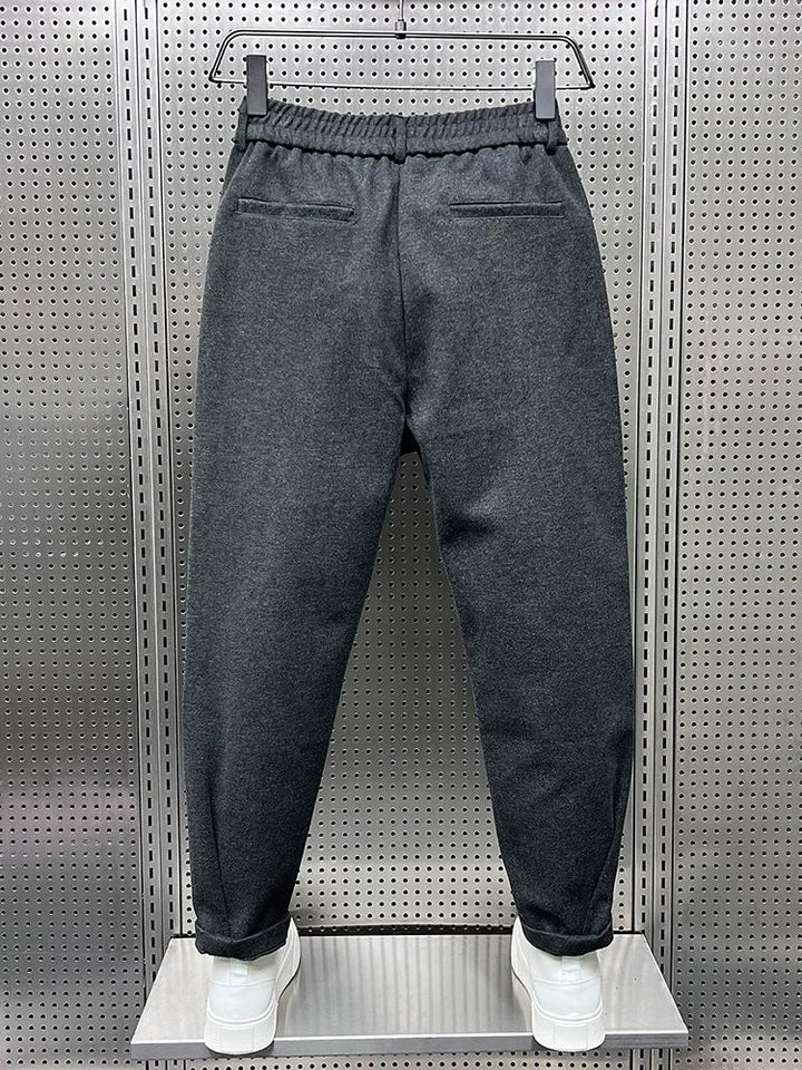 Marcello | Elegant Mélange Trousers