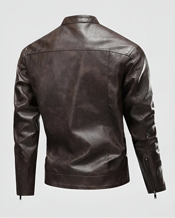 Ethan™ | American Pilot Style Leather Jacket