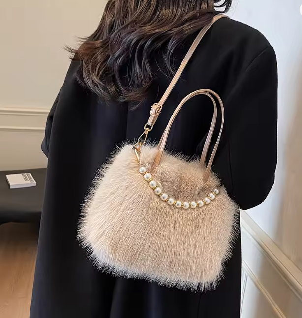 Tiffany | Faux Fur Crossbody Bag