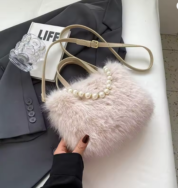 Tiffany | Faux Fur Crossbody Bag