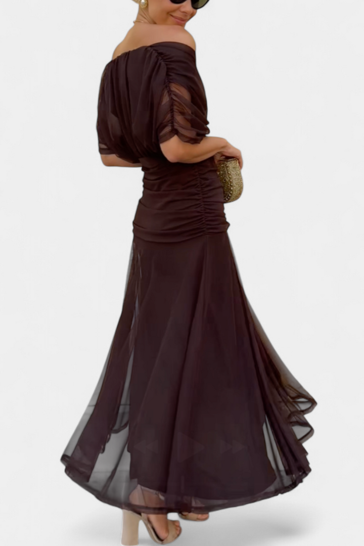 Hayden Laluna™ | Elegant Floral V-Neck Dress