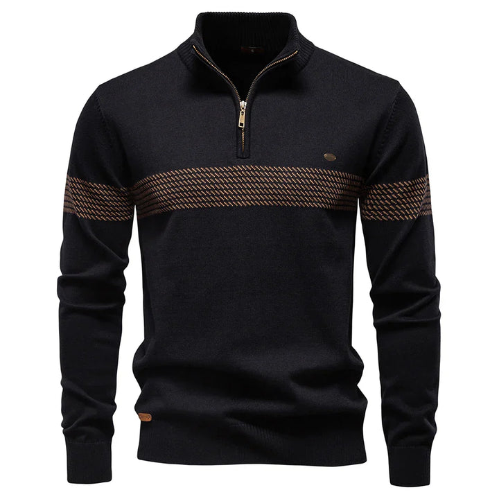 James | Classic Half-Zip Knit Pullover