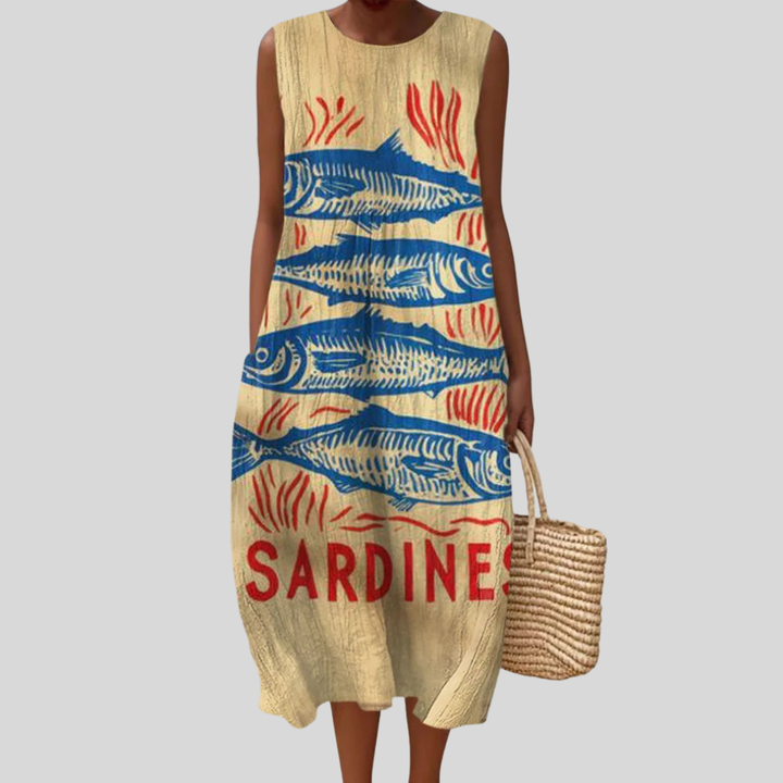 Caprina - Elegant Casual Dress